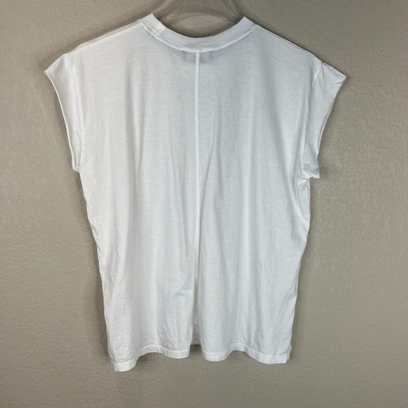 AYR Women's Crewneck T-Shirt Lightweight Pullover Short Sleeve White Size XS - Picture 2 of 11